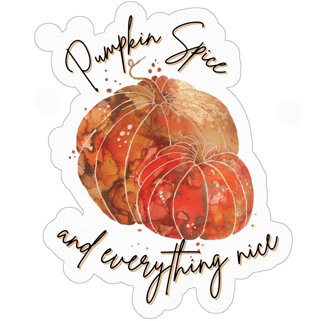 Pumpkin Spice Sticker