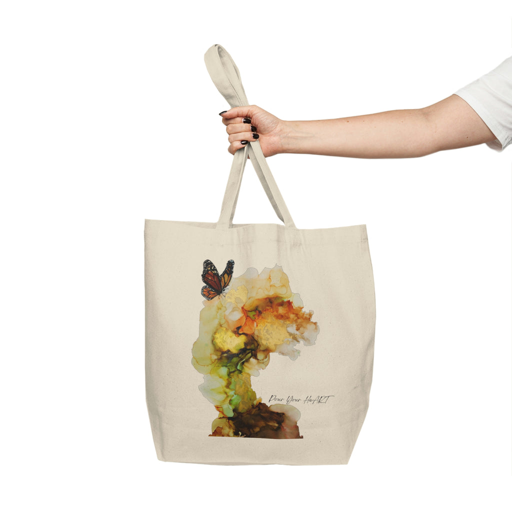 Canvas Shopping Tote