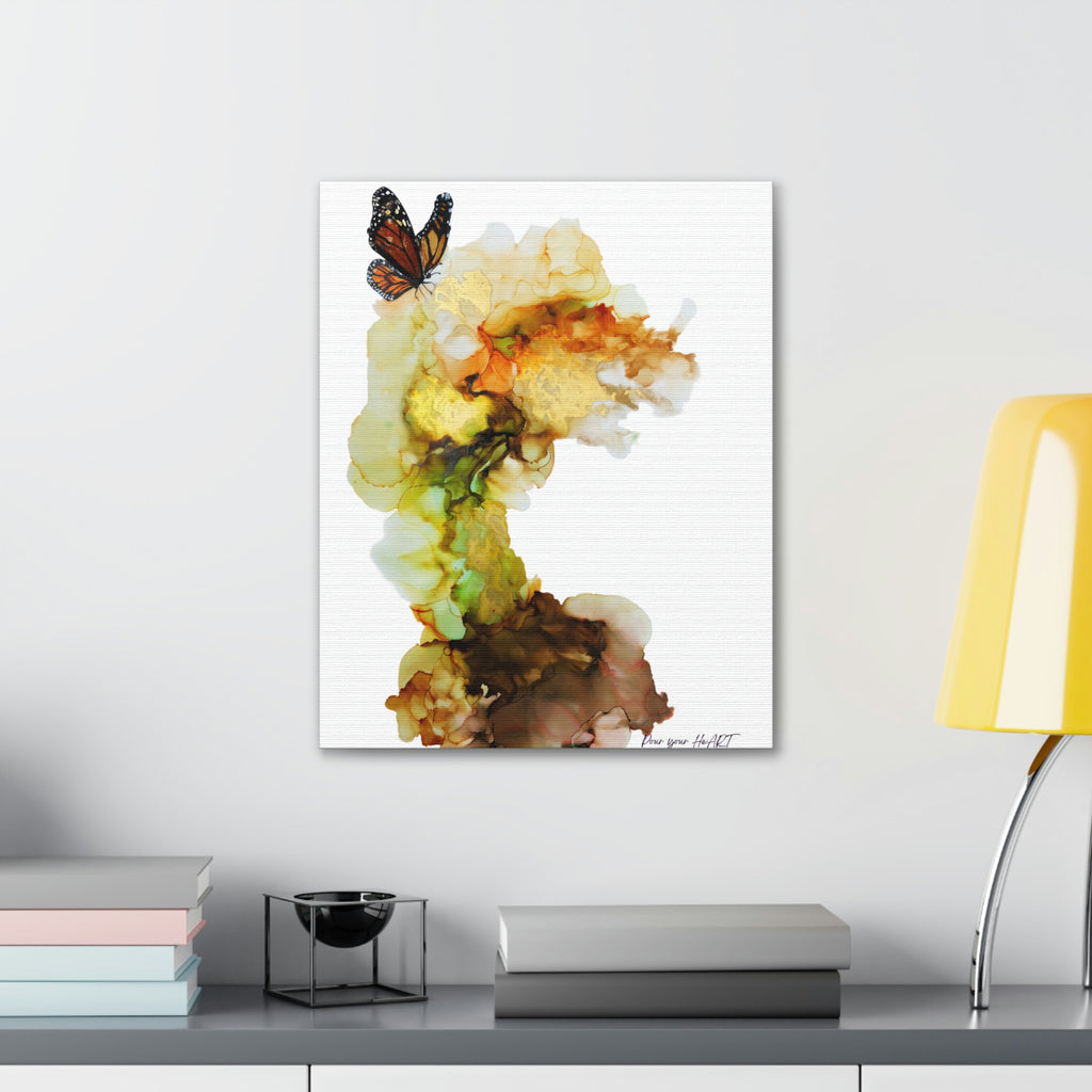 Lady Butterfly Tree Canvas 16x20in