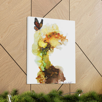 Lady Butterfly Tree Canvas 16x20in