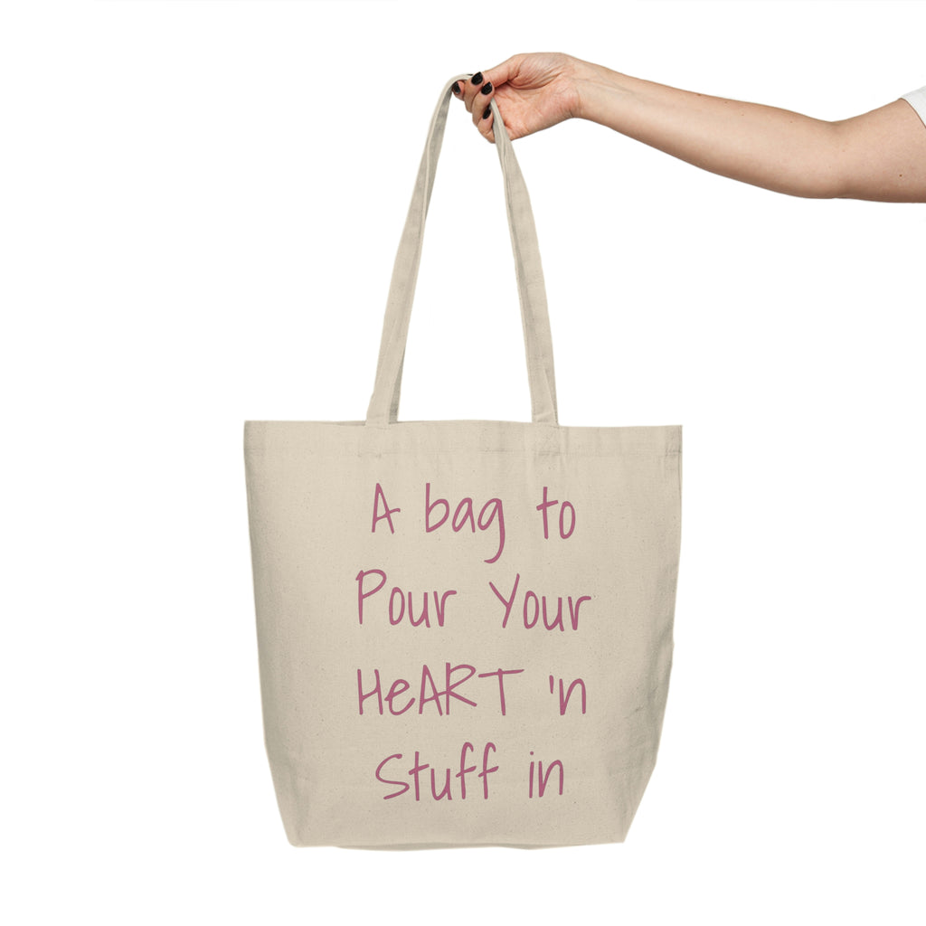 Canvas Shopping Tote