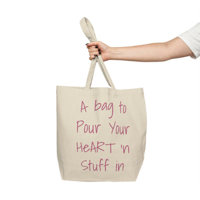 Canvas Shopping Tote