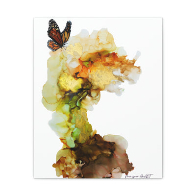 Lady Butterfly Tree Canvas 16x20in